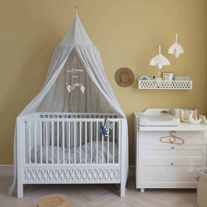 Cam Cam Copenhagen - Ciel de lit, classic stripes blue