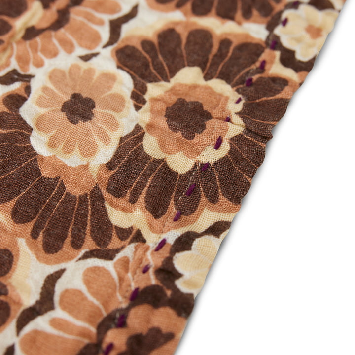 Serviettes en coton, 30 x 30 cm, floral vintage de HKliving