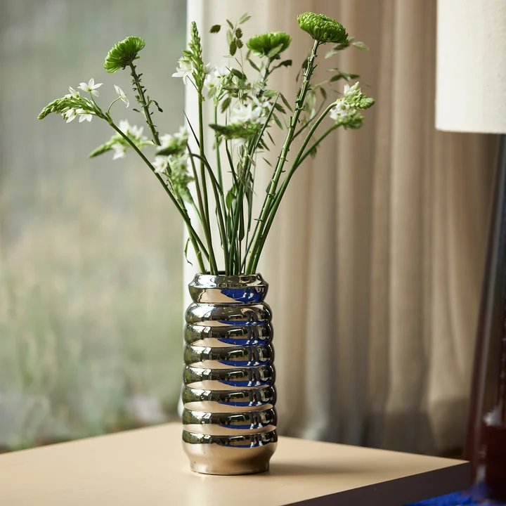 Vase en céramique, chromé de HKliving