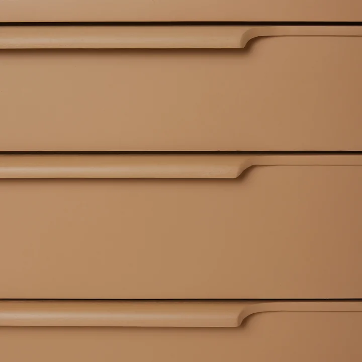 Commode 6 tiroirs, camel de HKliving