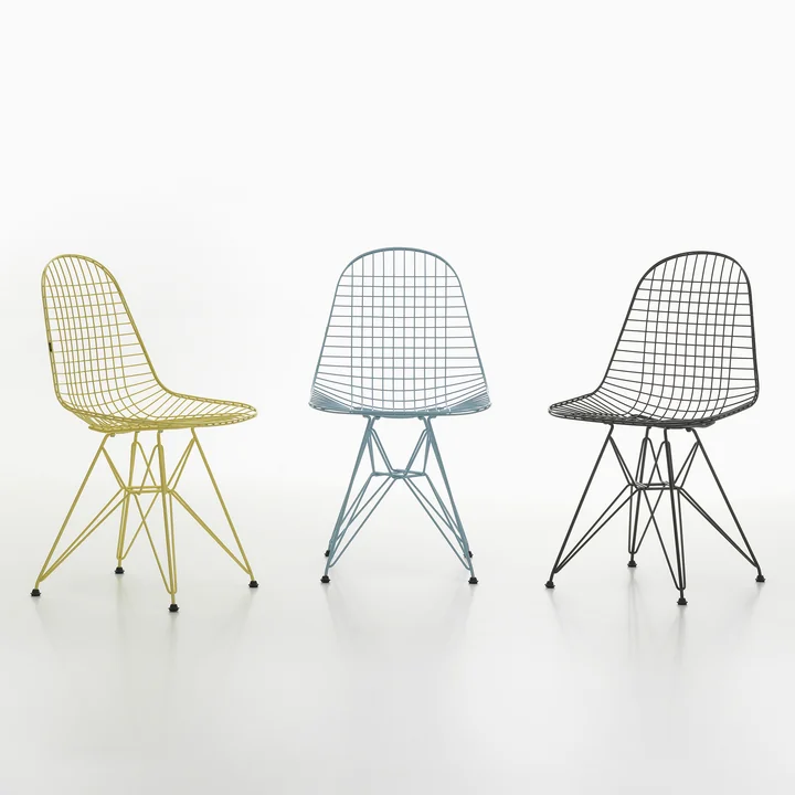 Wire Chair DKR (H 43 cm) de Vitra