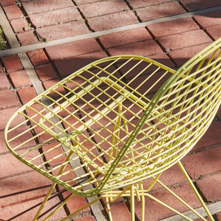 Wire Chair DKR (H 43 cm) de Vitra