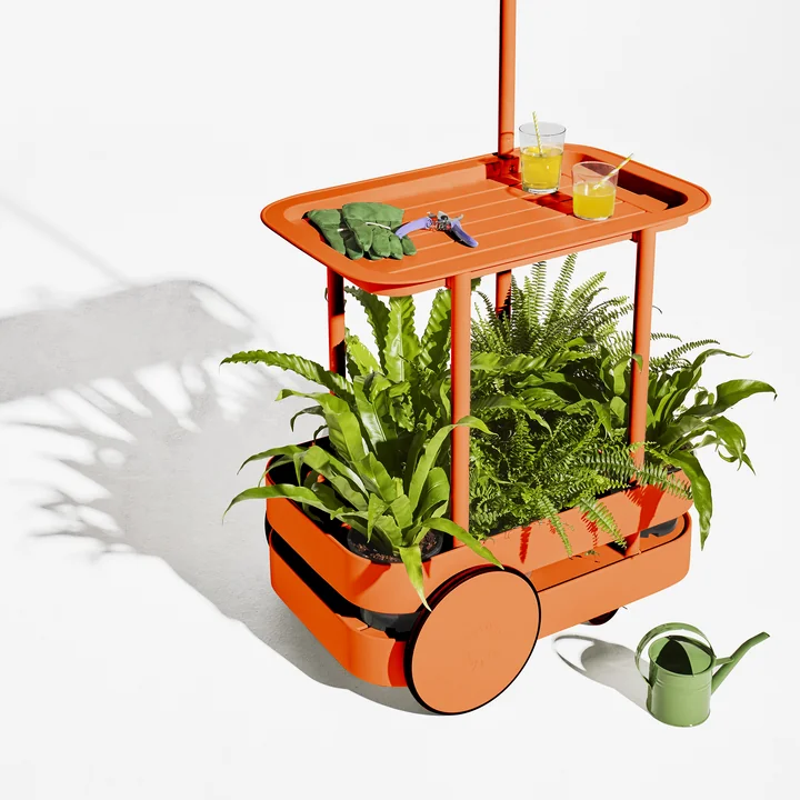 Jolly Chariot de service, tangerine de Fatboy