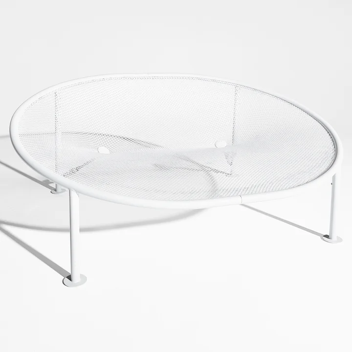 Fatboy - Netorious Chaise longue de jardin, gris clair