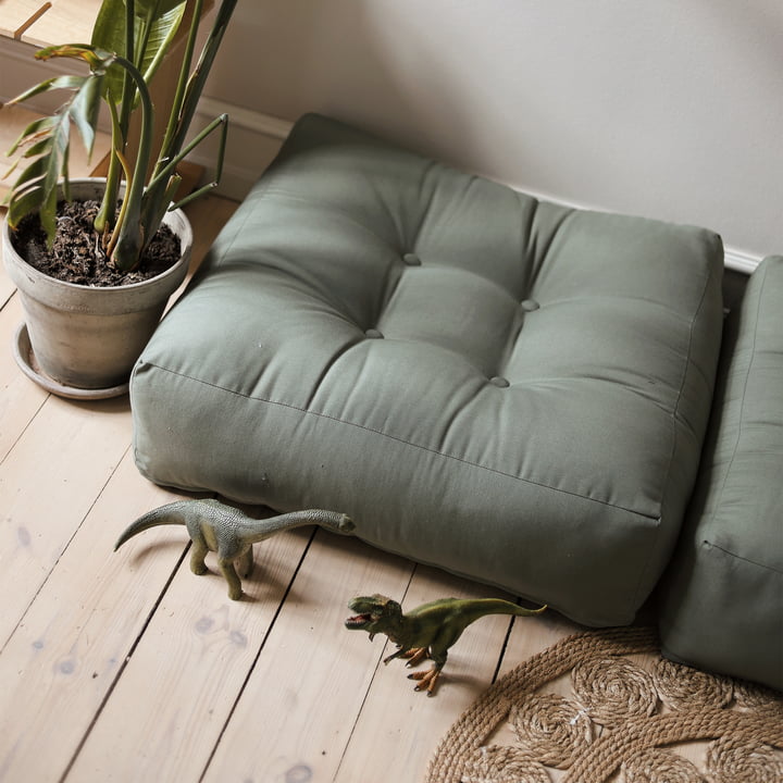 More Pouf de Karup Design dans la version vert olive