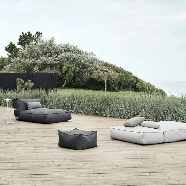 Stay Tabouret Outdoor, coal de Blomus