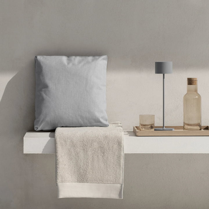 Stay Coussin d'extérieur 45 x 45 cm, stone de Blomus