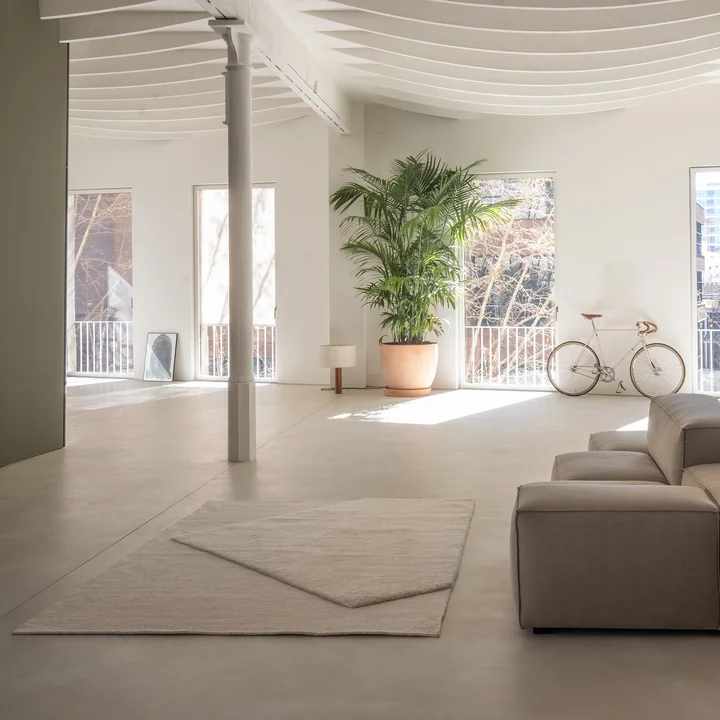 Oblique Tapis en laine de nanimarquina