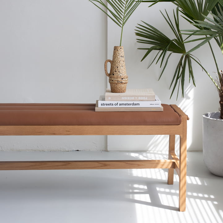 Studio Zondag - Leef Banc 140 cm, cognac