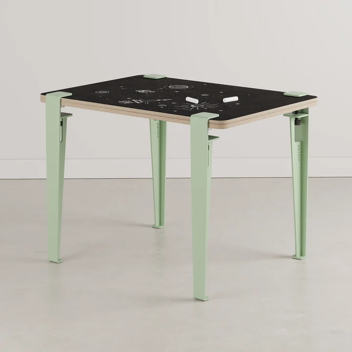 Bureau enfant ardoise Vice Versa, vert dinosaure de TipToe