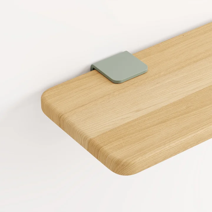 Bracked crochet mural, gris eucalyptus de TipToe