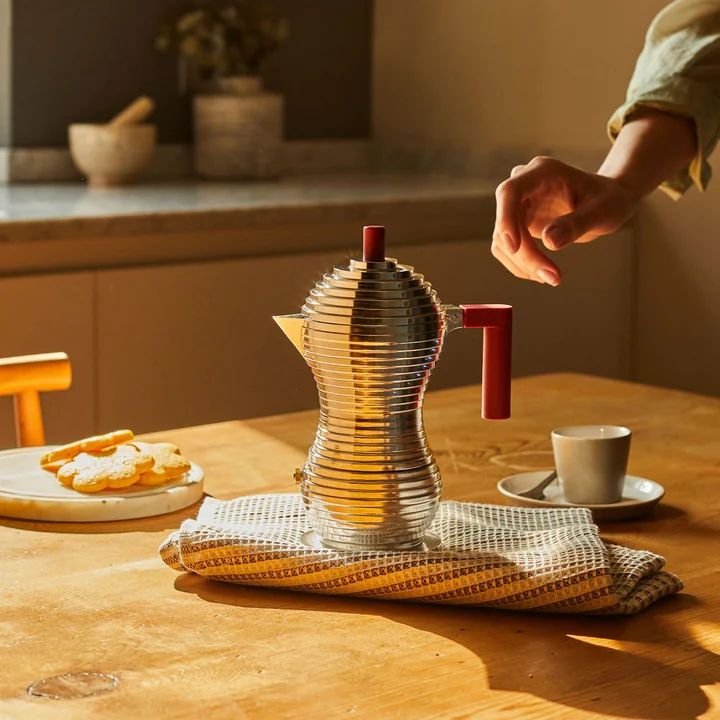 Pulcina Bouilloire à espresso de Alessi