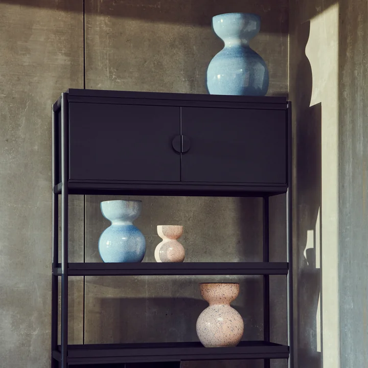 Pols Potten - Boolb Vase, rose clair, bleu clair