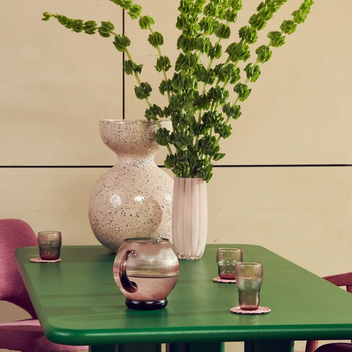 Pols Potten - Boolb Vase, rose clair, Melon Vase, light pink