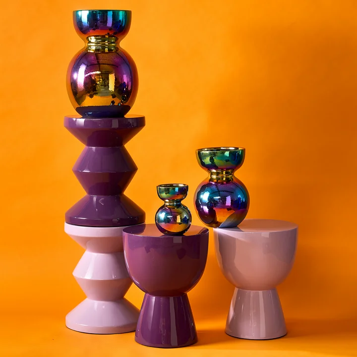 Pols Potten - Boolb Vase, multicolore - Tabouret Tip Tap