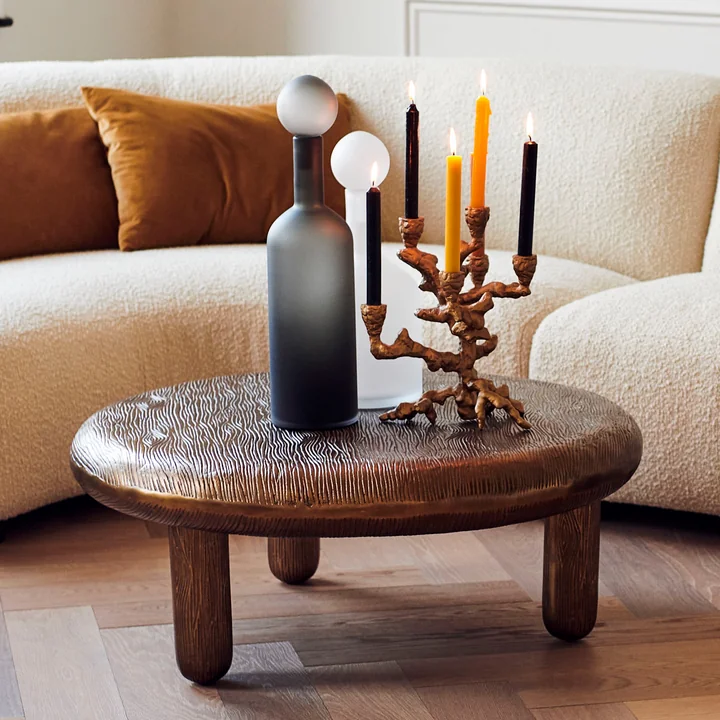 Pols Potten - Bubbles & Bottles Carafe, noir mat & blanc