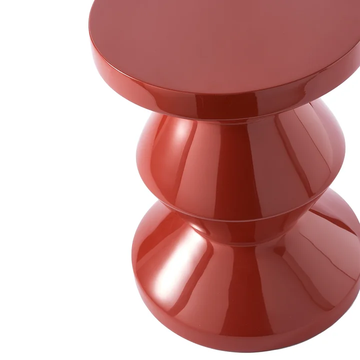 Zig Zag Tabouret, corail de Pols Potten