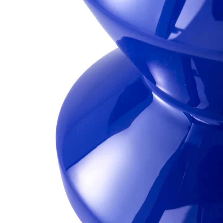 Zig Zag Tabouret, bleu foncé de Pols Potten