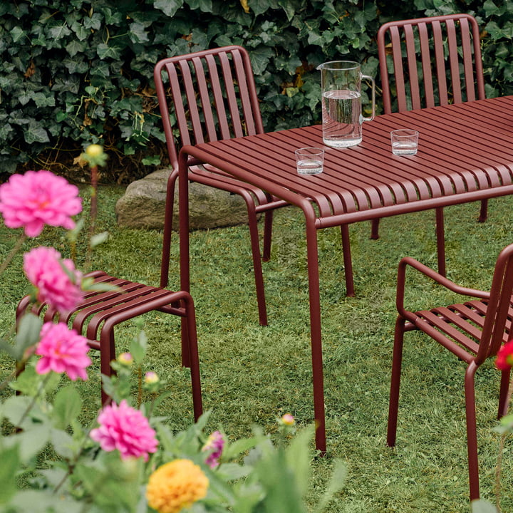 Hay - Palissade Tabouret, iron red