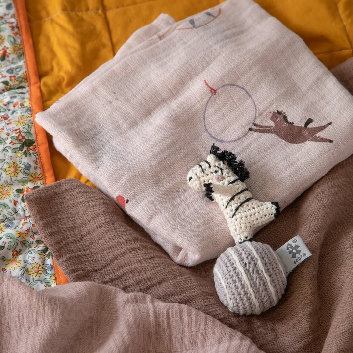 Sebra - Protège-tétines unis, Teeny Toes (lot de 3)