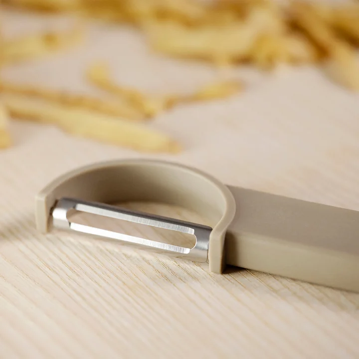 Zone Denmark - Singles Éplucheur à légumes, 5,9 cm, taupe