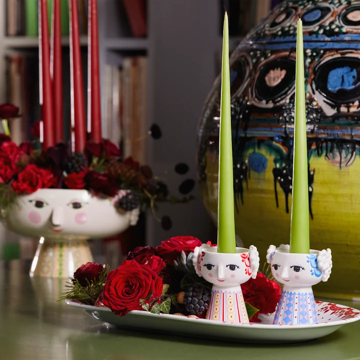 Bjørn Wiinblad - Eva Chandelier, bleu et bleu lavande