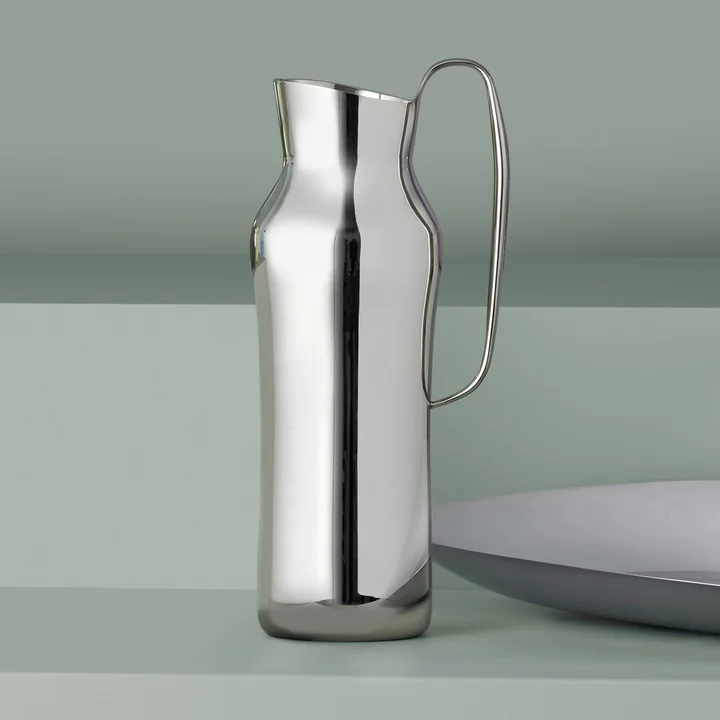 Gense - Dorotea Carafe, H 30 cm, acier brillant