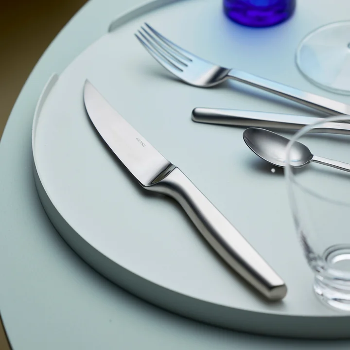 Gense - Norm Couteaux à steak, acier mat (set de 4)