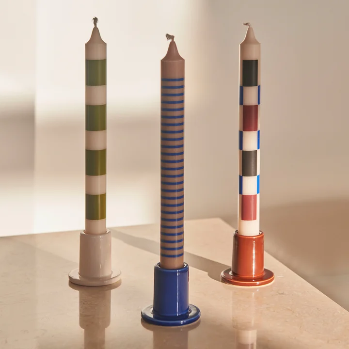 Pattern Bougies à tige de HAY