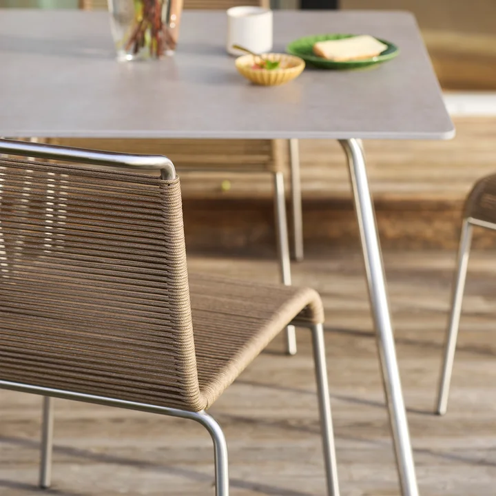 FDB Møbler - M20 Teglgård Chaise Outdoor