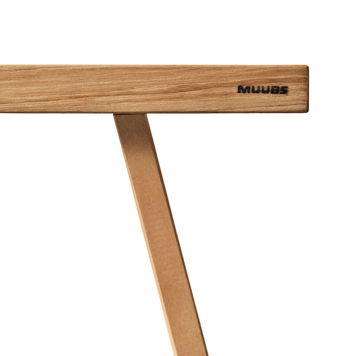 Muubs - Terra Tabouret, teck naturel