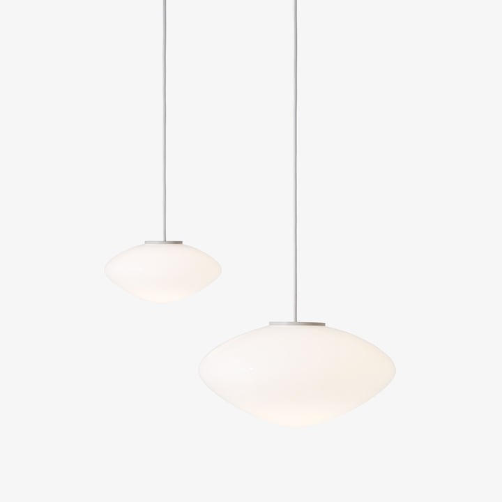 Les luminaires suspendus Mist AP15 et AP16 de & Tradition