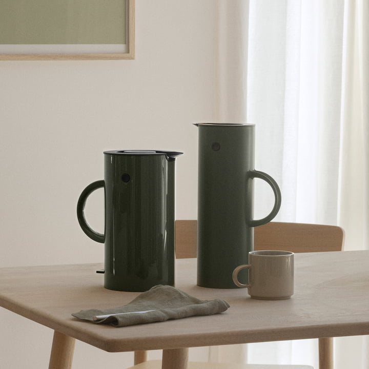 Stelton - Verseuse isolante EM 77, 1 l soft dark forest