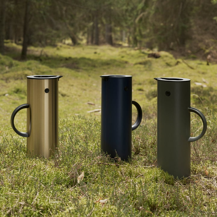 Stelton - Pot isolant EM 77, 1 l soft deep ocean, soft dark forest