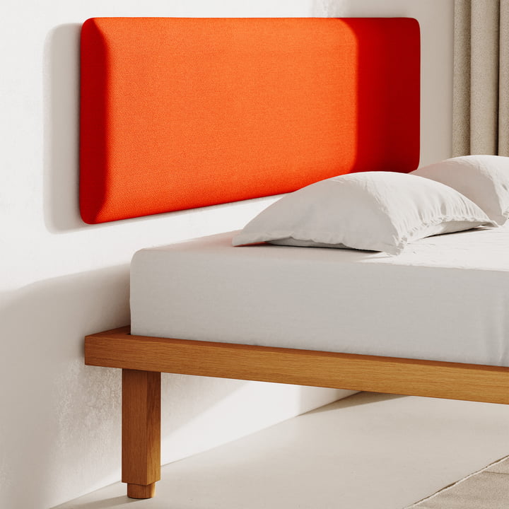 OUT Objekte unserer Tage - Frey Tête de lit, orange pur (Vidar 4 0542 by Kvadrat)