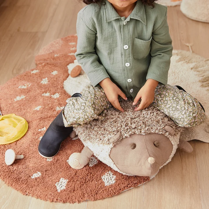 Coussin de sol Hérisson de Lorena Canals