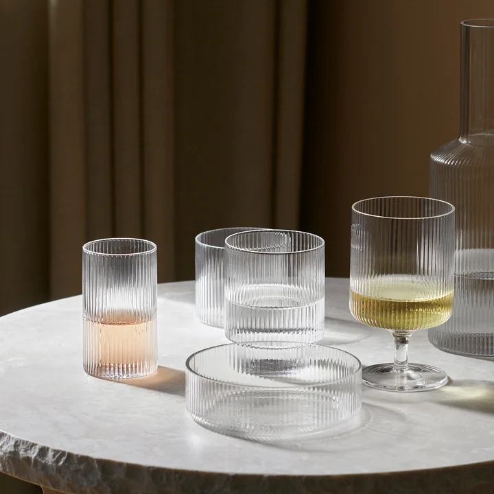 Ripple Verres de Ferm Living