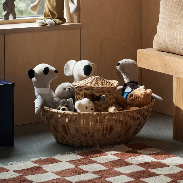 Arche Jouet, Nature tressée de Ferm Living