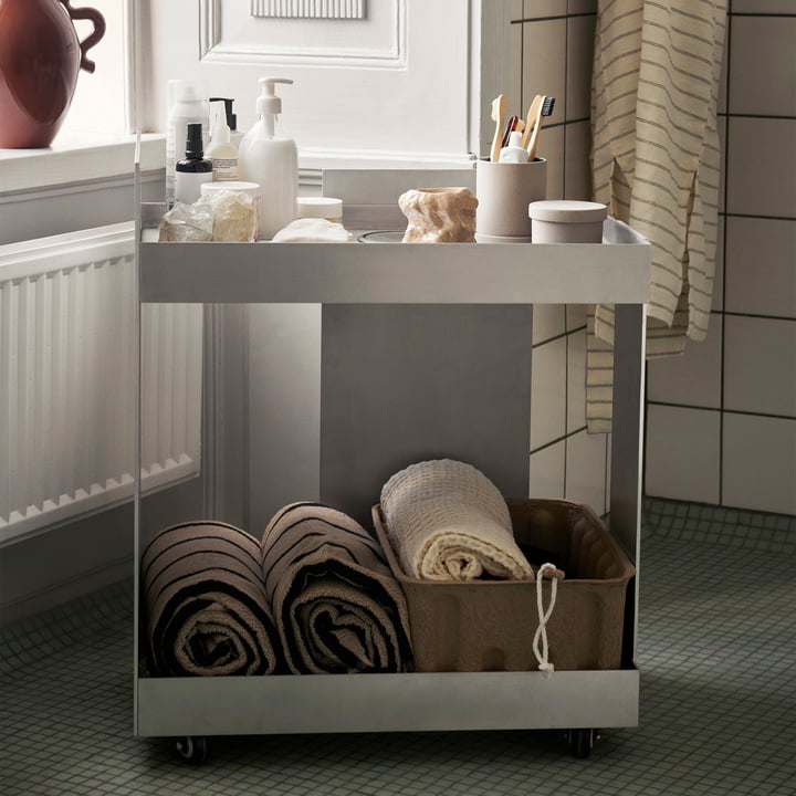 Lager Trolley, Aluminium de ferm Living