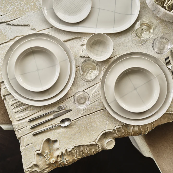 Zuma Assiettes et bols, Salt / blanc de Serax