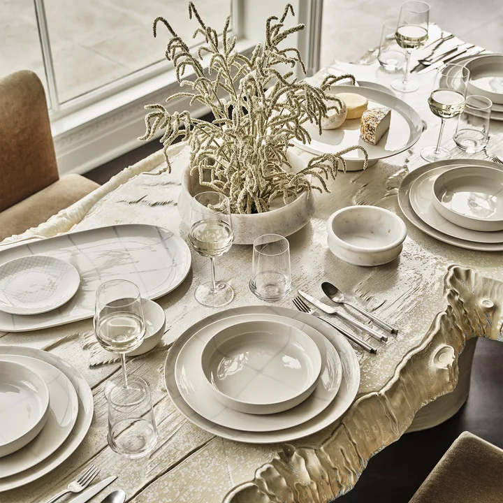 Zuma Collection by Kelly Wearstler, Salt / blanc de Serax