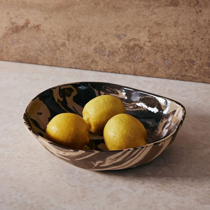 Ryu Assiette et bol de Ferm Living