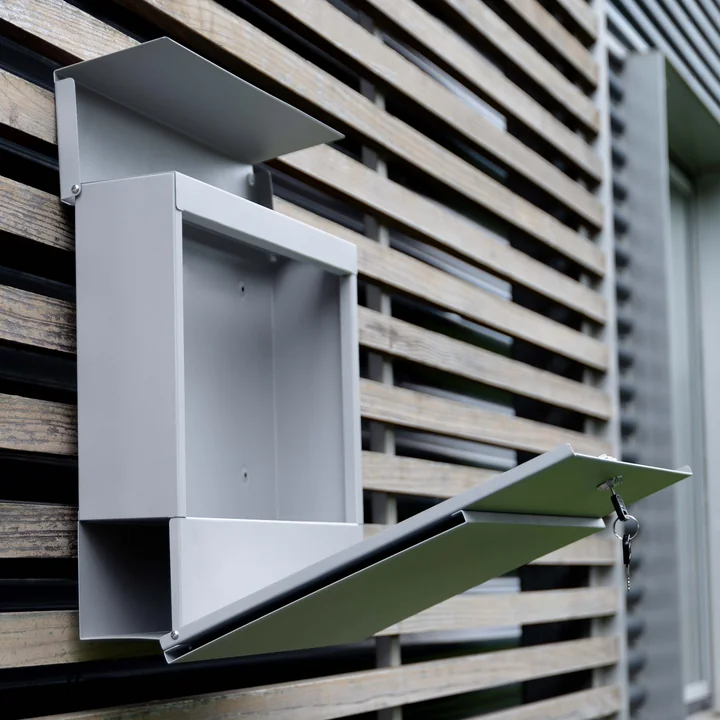 Boîte aux lettres Letterman VI avec rouleau à journaux de Radius Design