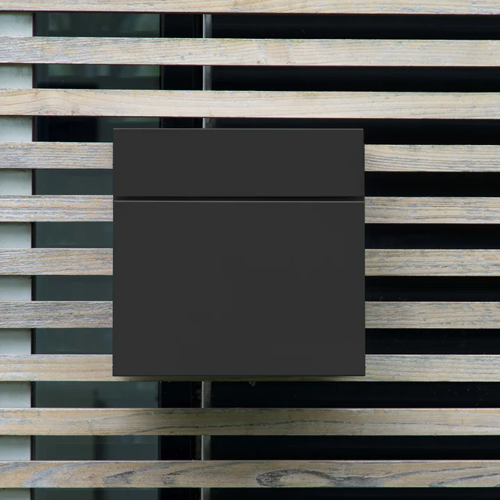 Boîte aux lettres Letterman VI avec rouleau à journaux de Radius Design