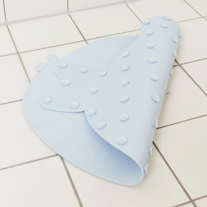 OYOY - tapis de bain antidérapant, Little Finn, ice blue
