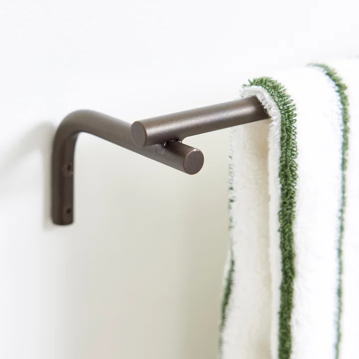 OYOY - Pieni Porte-serviettes, brown brass