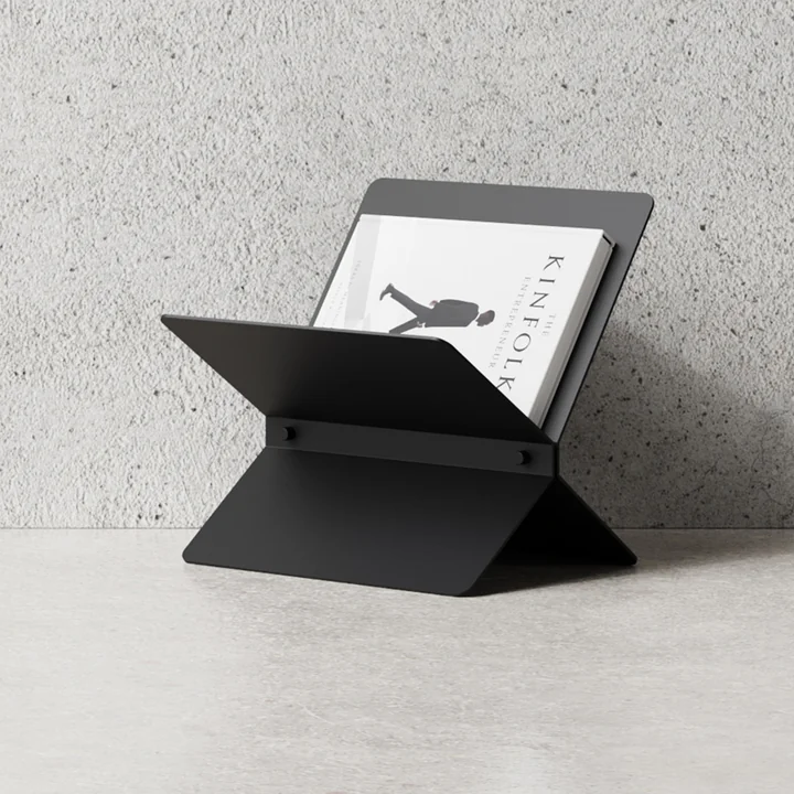 Présentoir à magazines, noir de Nichba Design