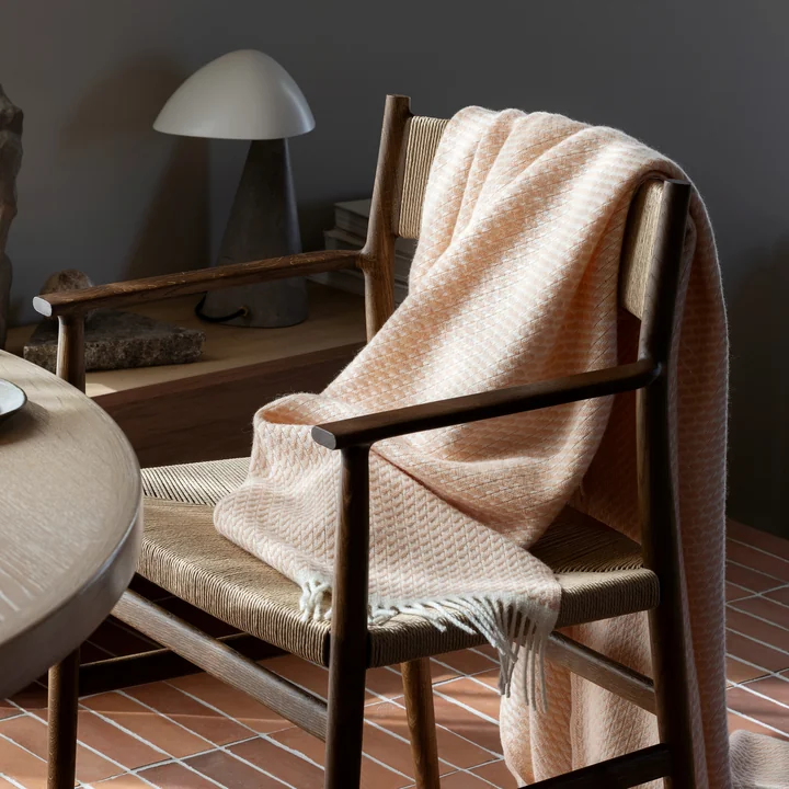 Mello Couverture en laine de Røros Tweed