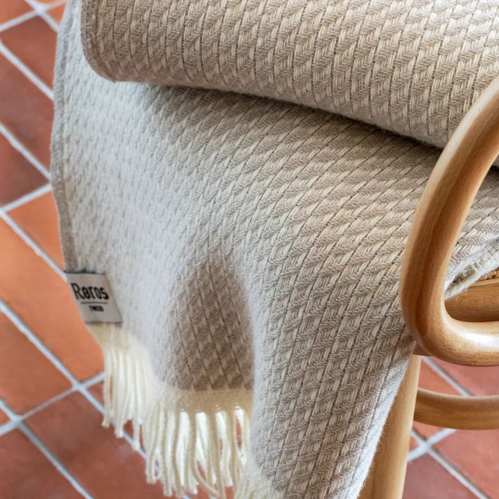 Mello Couverture en laine de Røros Tweed