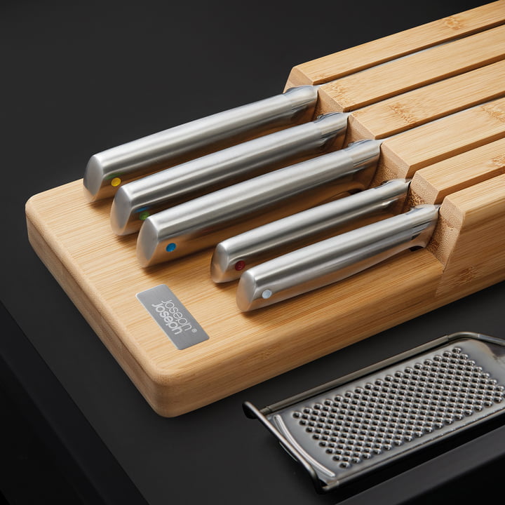 Elevate Rangement des couteaux avec des couteaux de Joseph Joseph